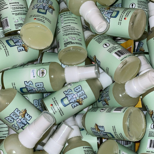 Beesafe alte Produktflasche (Wespenspray)